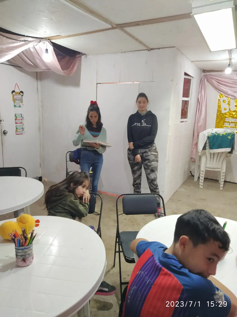 Enseñamos a los niños